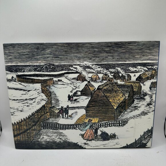 Stranded At Plimoth Plantation 1626 By Gary Bowen Hardcover Book HarperCollins - Picture 2 of 3